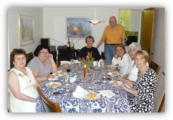 Russian Ambassadors at a Home-Hosted Dinner